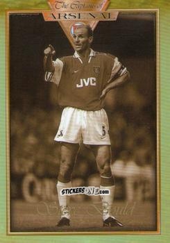 Sticker Steve Bould 1988 - The Captains Of Arsenal n. 43 - Futera