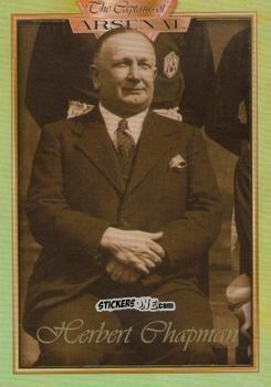 Figurina Herbert Chapman 1925 - The Captains Of Arsenal n. 47 - Futera
