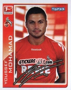 Sticker Youssef Mohamad - German Football Bundesliga 2010-2011 n. 179 - Topps