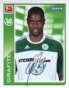 Cromo Grafite - German Football Bundesliga 2010-2011 n. 420 - Topps