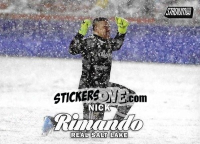 Figurina Nick Rimando - Stadium Club MLS 2017 n. 5 - Topps