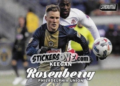 Figurina Keegan Rosenberry - Stadium Club MLS 2017 n. 15 - Topps