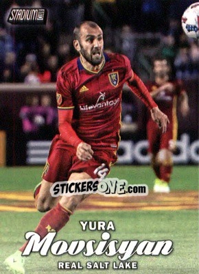 Figurina Yura Movsisyan - Stadium Club MLS 2017 n. 34 - Topps