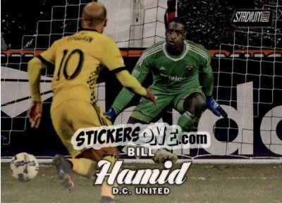 Sticker Bill Hamid - Stadium Club MLS 2017 n. 39 - Topps