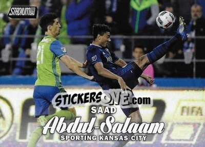 Figurina Saad Abdul-Salaam - Stadium Club MLS 2017 n. 51 - Topps