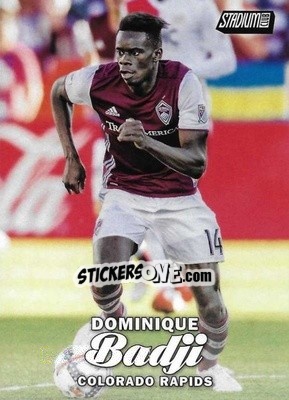 Figurina Dominique Badji - Stadium Club MLS 2017 n. 59 - Topps