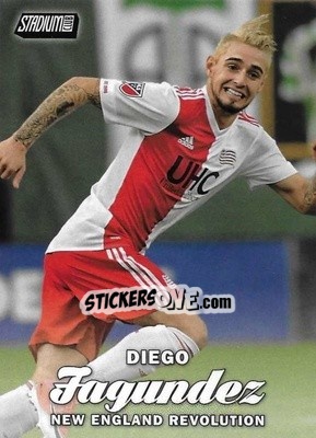Figurina Diego Fagundez - Stadium Club MLS 2017 n. 75 - Topps