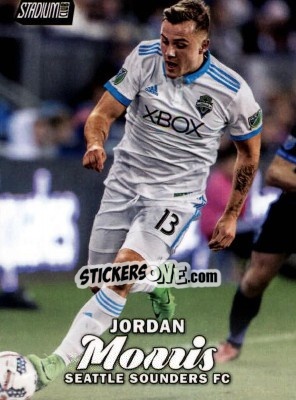 Figurina Jordan Morris - Stadium Club MLS 2017 n. 100 - Topps