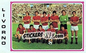 Figurina Team Livorno - Calciatori 1978-1979 n. 550 - Panini
