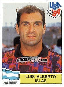 Sticker Luis Alberto Islas - FIFA World Cup USA 1994. Dutch version n. 223 - Panini