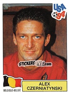 Sticker Alex Czerniatynski - FIFA World Cup USA 1994. Dutch version n. 297 - Panini
