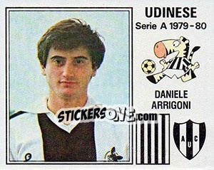 Cromo Daniele Arrigoni - Calciatori 1979-1980 n. 300 - Panini