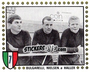 Figurina Bulgarelli / Nielsen / Haller - Calciatori 1979-1980 n. 462 - Panini