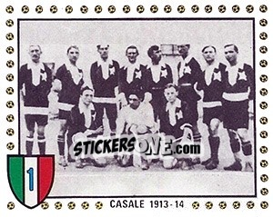Cromo Casale, 1913-14 - Calciatori 1979-1980 n. 481 - Panini