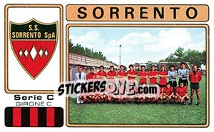 Figurina Sorrento - Calciatori 1976-1977 n. 589 - Panini