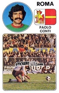 Sticker Paolo Conti - Calciatori 1976-1977 n. 236 - Panini
