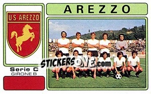 Cromo Arezzo - Calciatori 1976-1977 n. 553 - Panini