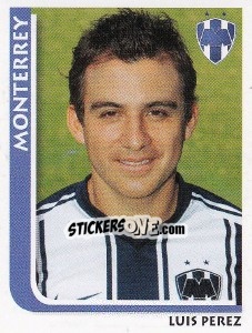 Figurina Luis Perez - Superfutbol Mexico 2009 n. 141 - Panini