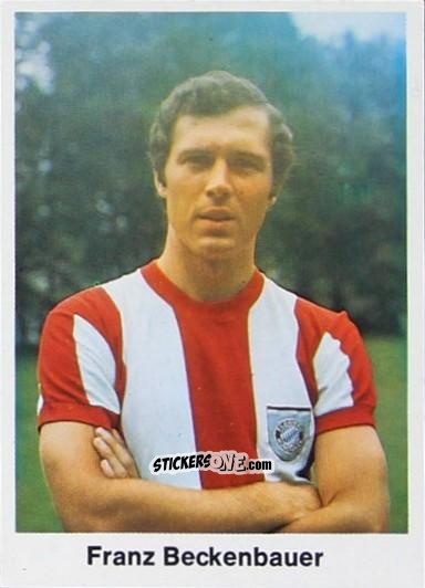 Cromo Franz Beckenbauer - Fussball 1970-1971 n. 86 - Bergmann