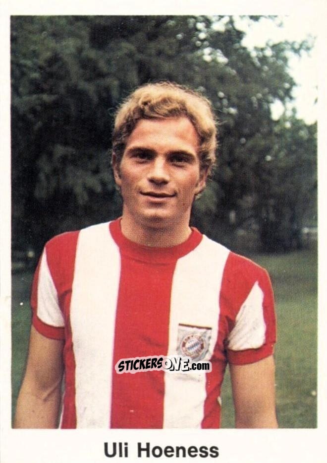 Cromo Uli Hoeness - Fussball 1970-1971 n. 97 - Bergmann