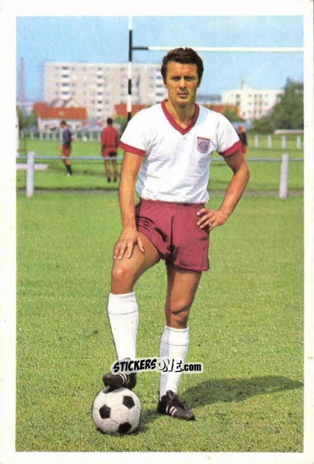 Sticker Hans Nowak - Fussball 1966-1967 n. 84 - Bergmann