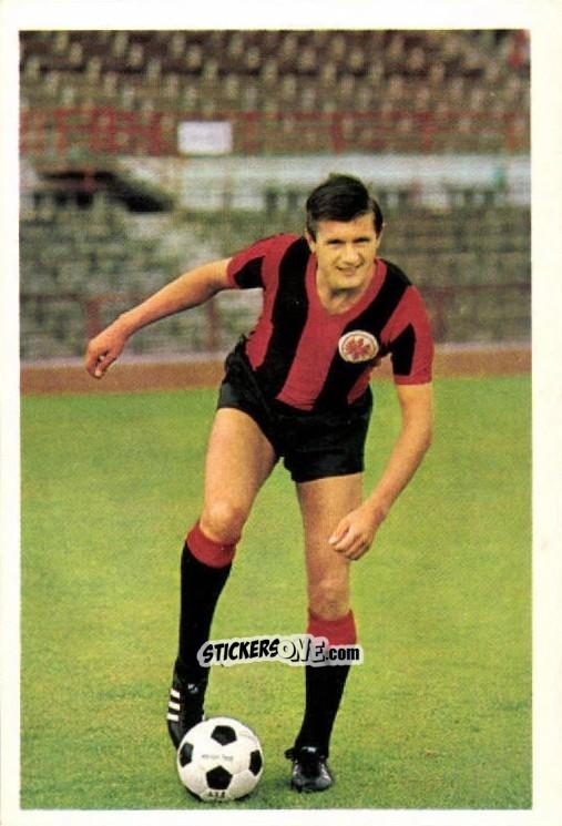 Sticker Peter Blusch - Fussball 1966-1967 n. 158 - Bergmann