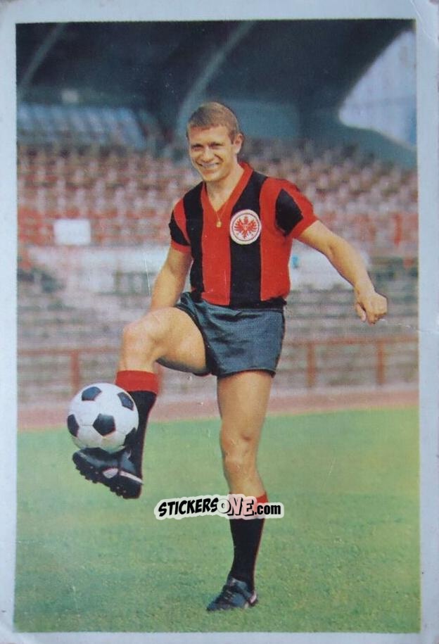 Sticker Oskar Lotz - Fussball 1966-1967 n. 170 - Bergmann