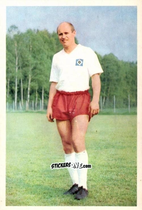 Figurina Gerd Dörfel - Fussball 1966-1967 n. 206 - Bergmann