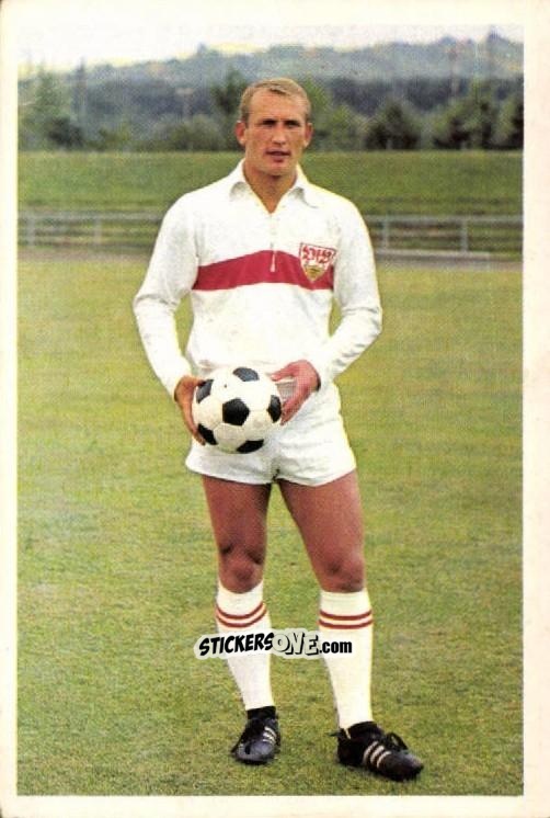 Sticker Johann Eisele - Fussball 1966-1967 n. 230 - Bergmann
