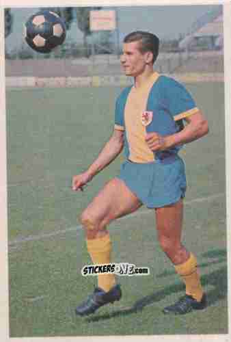 Sticker Klaus Gerwien - Bundesliga 1965-1966 n. 123 - Bergmann