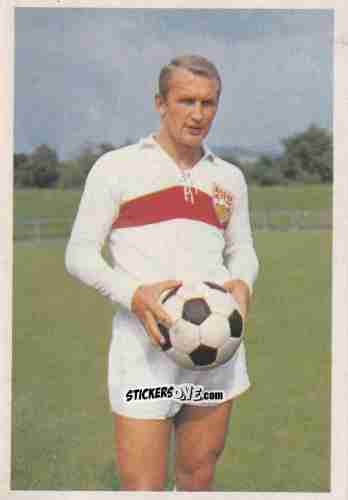 Sticker Johann Eisele - Bundesliga 1965-1966 n. 163 - Bergmann