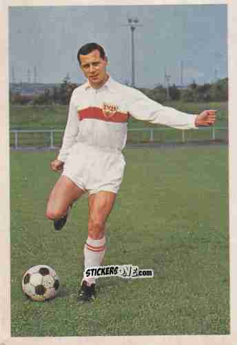 Sticker Günter Seibold - Bundesliga 1965-1966 n. 165 - Bergmann