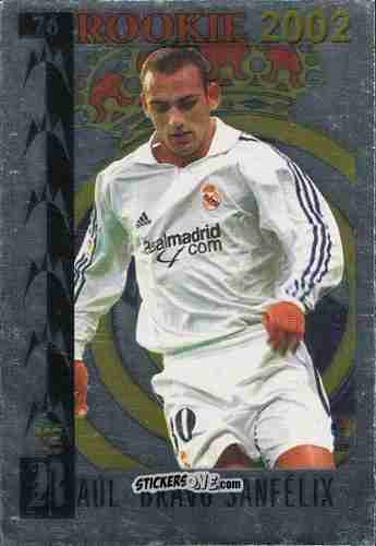 Cromo Raul Bravo - Top Liga 2001-2002 n. 76 - Mundicromo