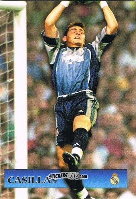 Figurina Casillas - Top Liga 2001-2002 n. 112 - Mundicromo