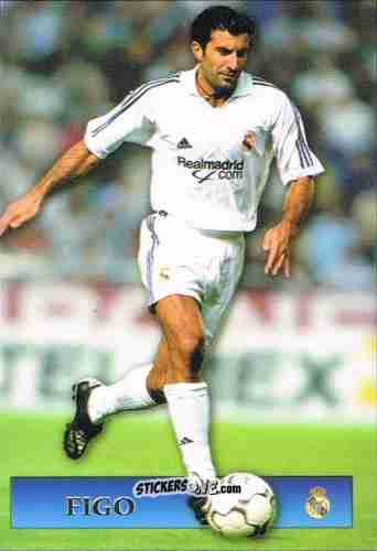 Cromo Figo - Top Liga 2001-2002 n. 127 - Mundicromo