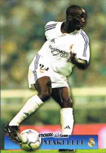 Figurina Makelele - Top Liga 2001-2002 n. 143 - Mundicromo