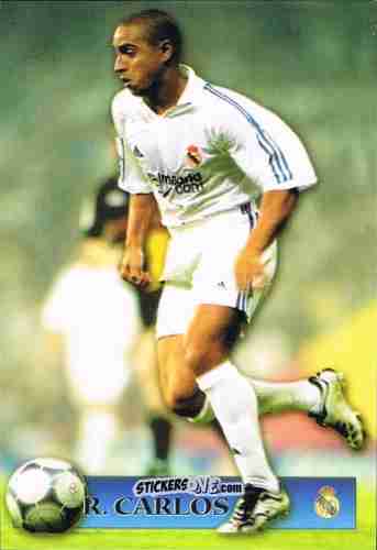 Figurina Roberto Carlos - Top Liga 2001-2002 n. 159 - Mundicromo