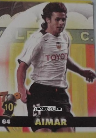 Cromo Aimar - Top Liga 2004-2005 n. 64 - Mundicromo