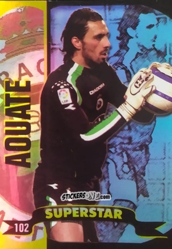 Sticker Aouate - Top Liga 2004-2005 n. 102 - Mundicromo