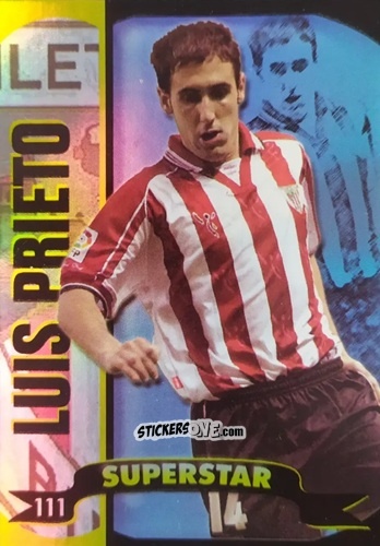 Figurina Prieto - Top Liga 2004-2005 n. 111 - Mundicromo