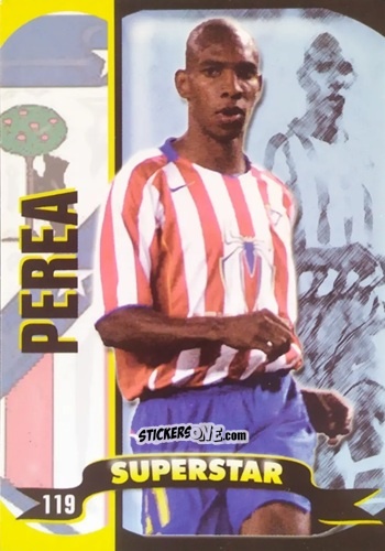 Figurina Perea - Top Liga 2004-2005 n. 119 - Mundicromo