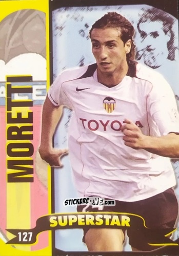 Figurina Moretti - Top Liga 2004-2005 n. 127 - Mundicromo