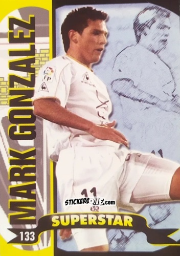 Figurina Mark Gonzalez - Top Liga 2004-2005 n. 133 - Mundicromo