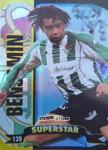 Cromo Benjamin - Top Liga 2004-2005 n. 139 - Mundicromo