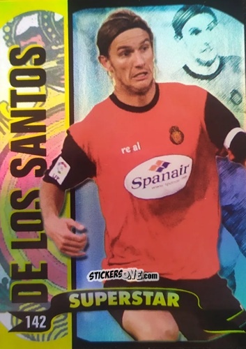 Figurina De Los Santos - Top Liga 2004-2005 n. 142 - Mundicromo