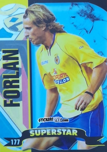 Figurina Forlan - Top Liga 2004-2005 n. 177 - Mundicromo