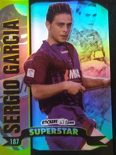 Cromo Sergio Garcia - Top Liga 2004-2005 n. 187 - Mundicromo