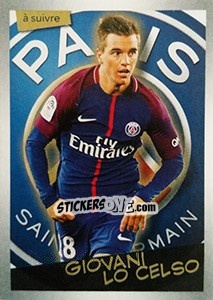 Cromo Giovani Lo Celso - FOOT 2017-2018 n. 388 - Panini