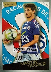 Cromo Martin Terrier - FOOT 2017-2018 n. 466 - Panini