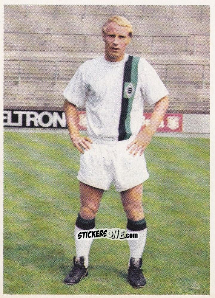 Figurina Berti Vogts - Fussball 1971-1972 n. 2 - Bergmann